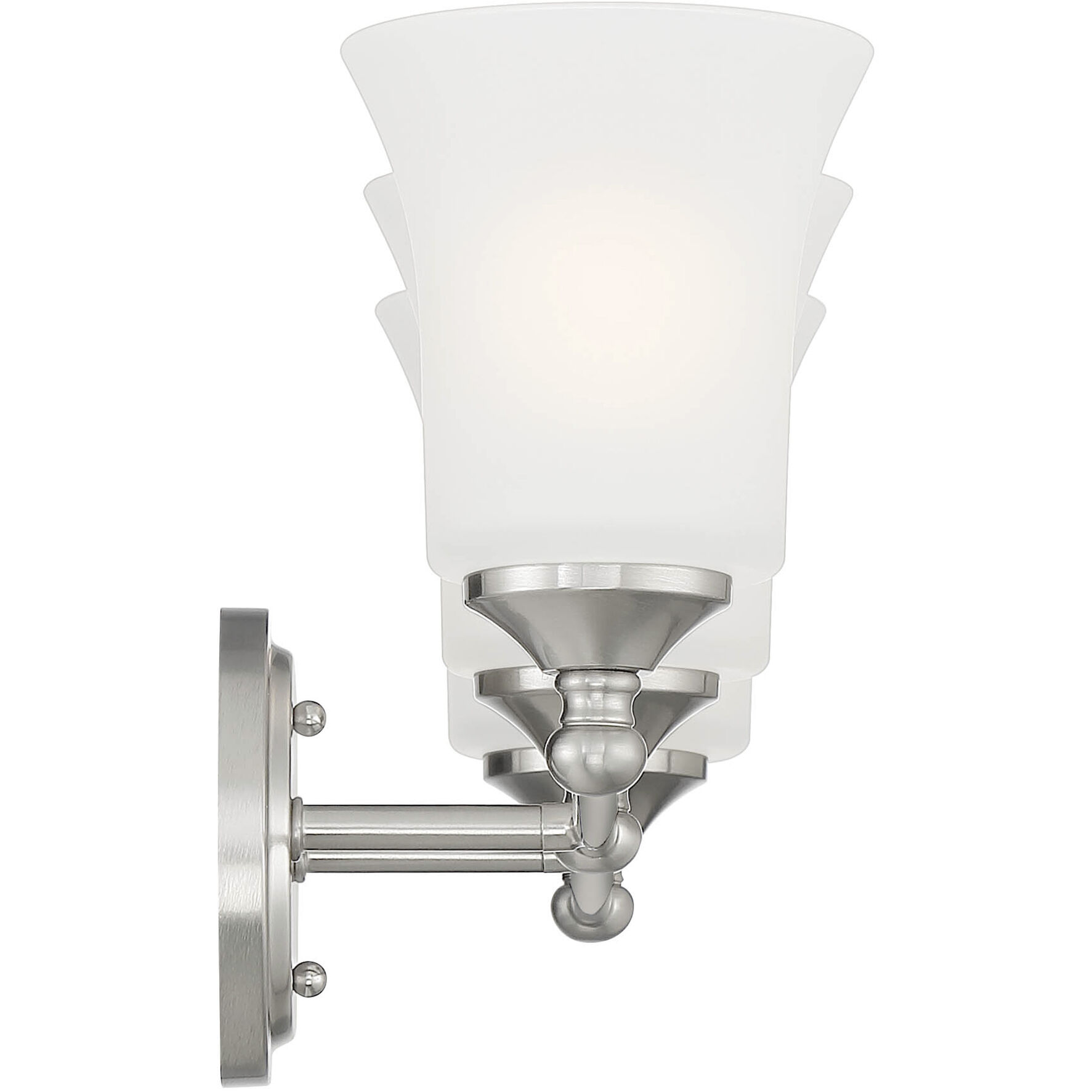 Bronson 3 Light 23 inch Brushed Nickel Vanity Light Wall Light